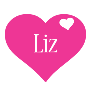 Liz love-heart logo
