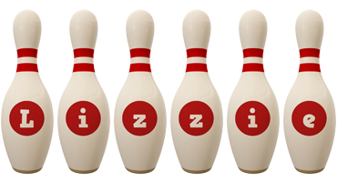 Lizzie bowling-pin logo
