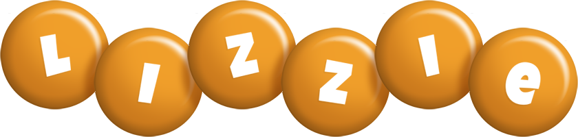 Lizzie candy-orange logo