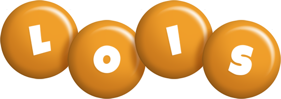 Lois candy-orange logo