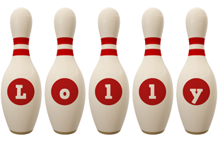 Lolly bowling-pin logo