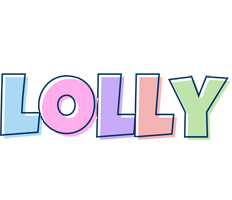 Lolly pastel logo
