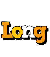 Long cartoon logo