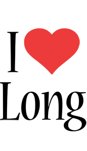 Long i-love logo