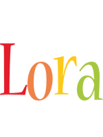 Lora birthday logo