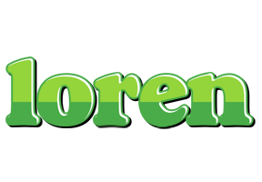 Loren apple logo