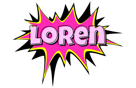 Loren badabing logo
