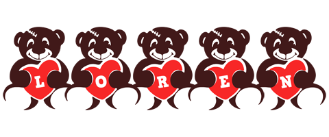 Loren bear logo
