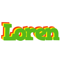 Loren crocodile logo
