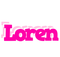 Loren dancing logo