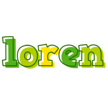 Loren juice logo