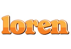 Loren orange logo