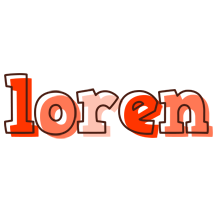 Loren paint logo