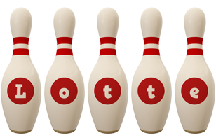 Lotte bowling-pin logo