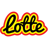 Lotte flaming logo