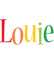 Louie birthday logo