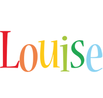 Louise birthday logo