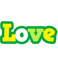 Love soccer logo
