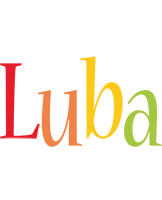Luba birthday logo