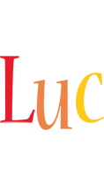 Luc birthday logo