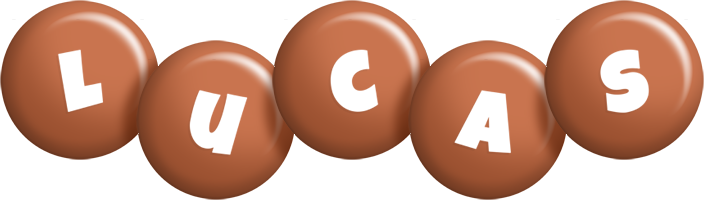 Lucas candy-brown logo