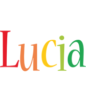 Lucia birthday logo