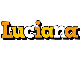 Luciana cartoon logo