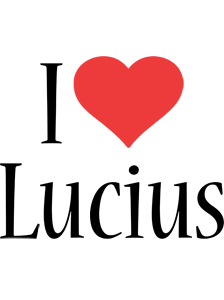 Lucius i-love logo