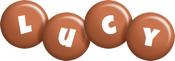 Lucy candy-brown logo
