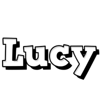 Lucy snowing logo