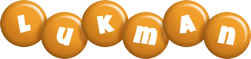 Lukman candy-orange logo