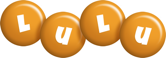Lulu candy-orange logo