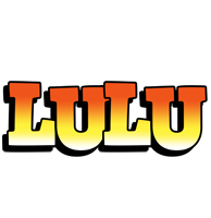 Lulu sunset logo