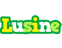 Lusine soccer logo