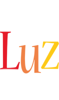 Luz birthday logo