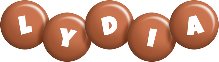 Lydia candy-brown logo