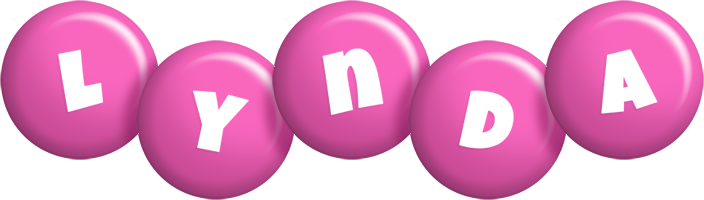 Lynda candy-pink logo