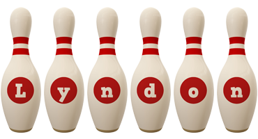 Lyndon bowling-pin logo