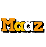 Maaz cartoon logo