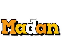 Madan cartoon logo