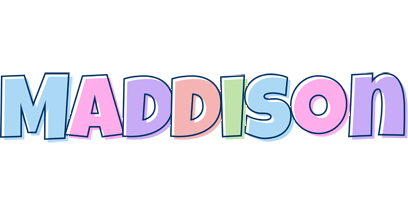 Maddison pastel logo