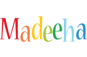 Madeeha birthday logo