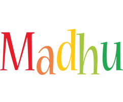 Madhu birthday logo