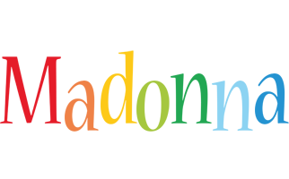 Madonna birthday logo
