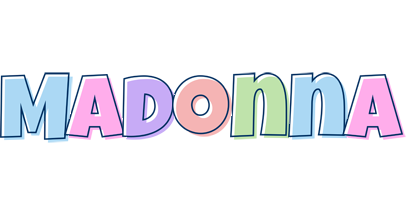 Madonna pastel logo