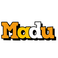 Madu cartoon logo