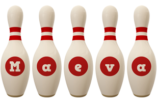 Maeva bowling-pin logo