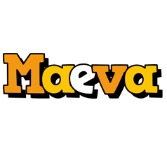 Maeva cartoon logo