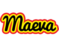 Maeva flaming logo