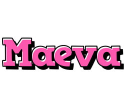 Maeva girlish logo